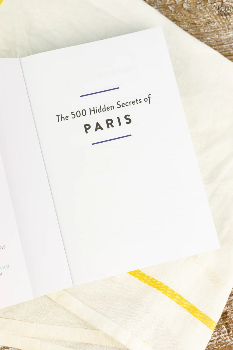 500 Hidden Secrets of Paris Book - Image 4