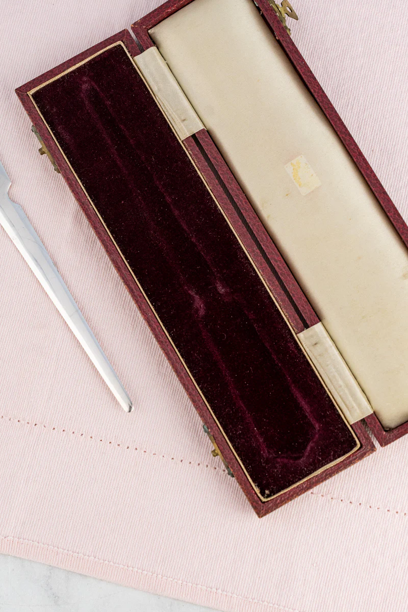 Vintage English Sterling Silver Letter Opener - Image 5