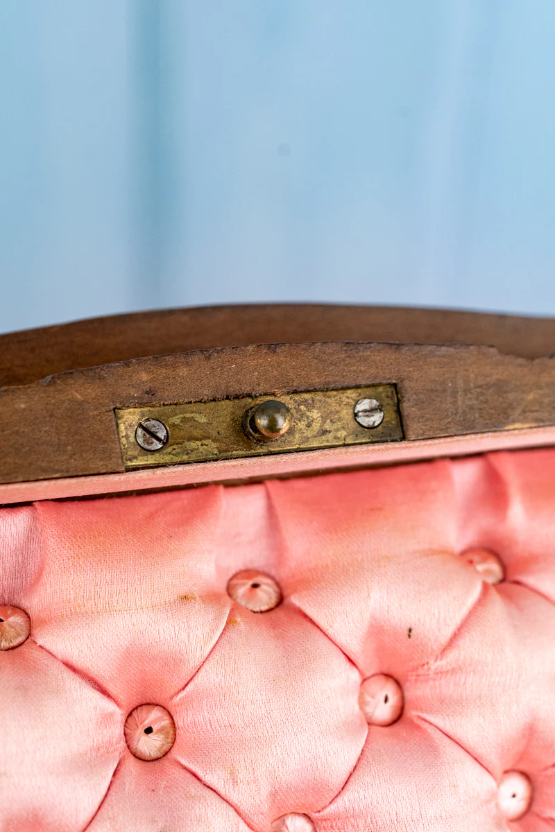 Antique Swiss Fôret Noir Edelweiss Wooden Box - Image 5