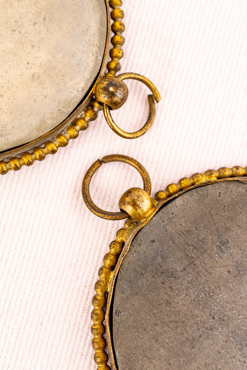 Antique French Petite Frame Pair - Image 8