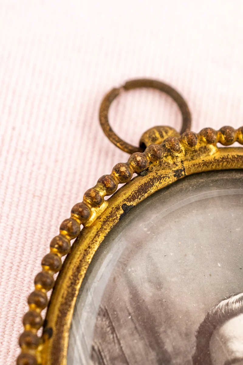Antique French Petite Frame Pair - Image 9
