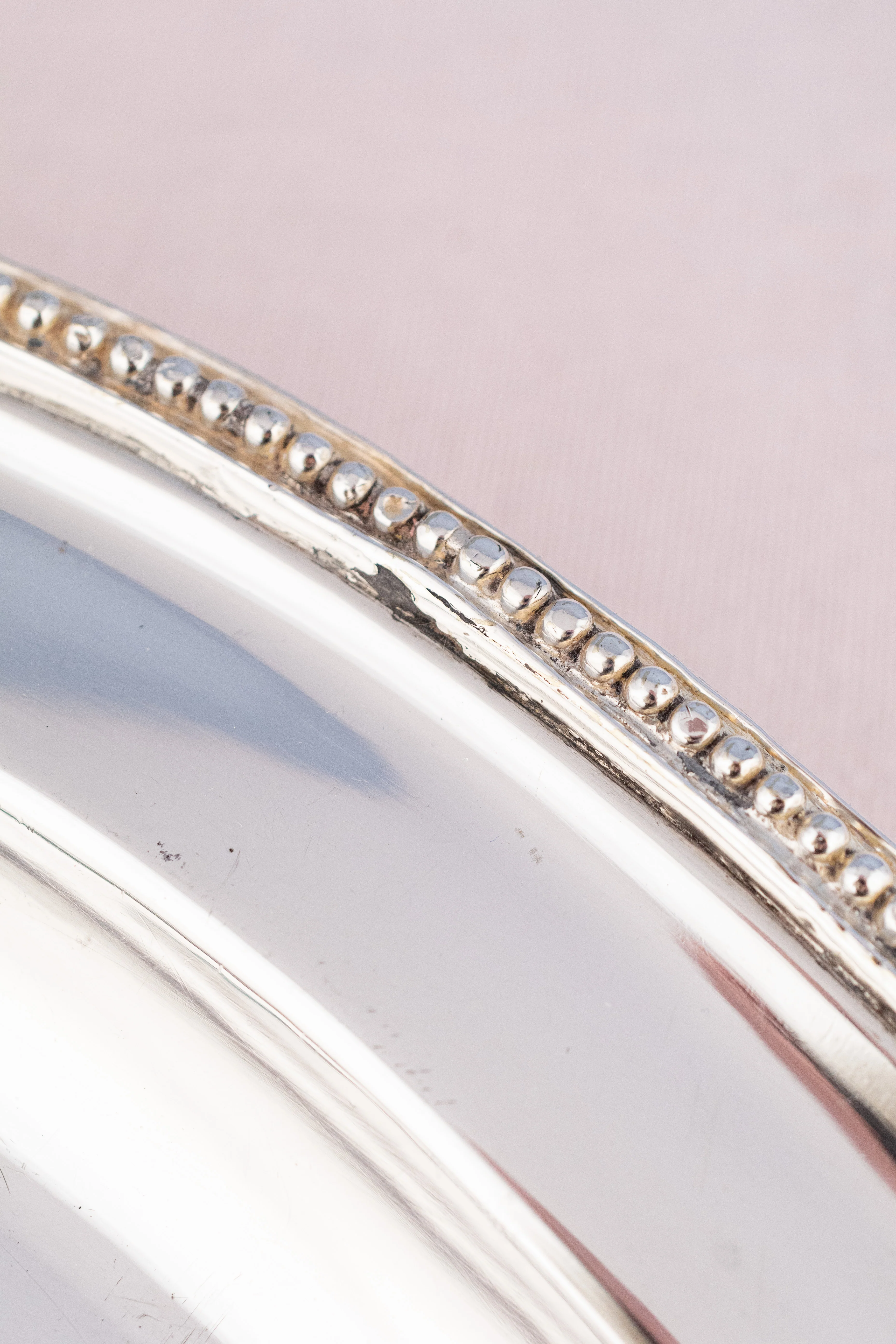 Antique Hotel Victoria Silverplate Serving Tray - Image 5