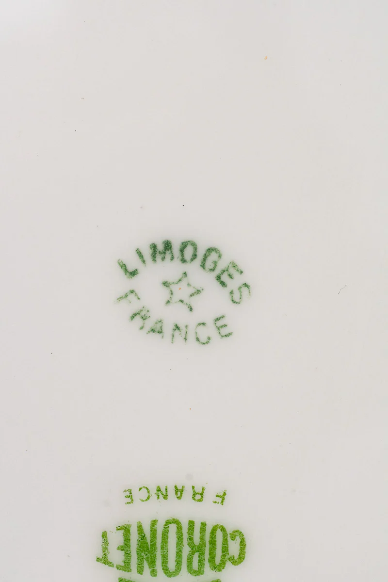 Antique Limoges Hand-Painted Pheasant Platter - Image 11