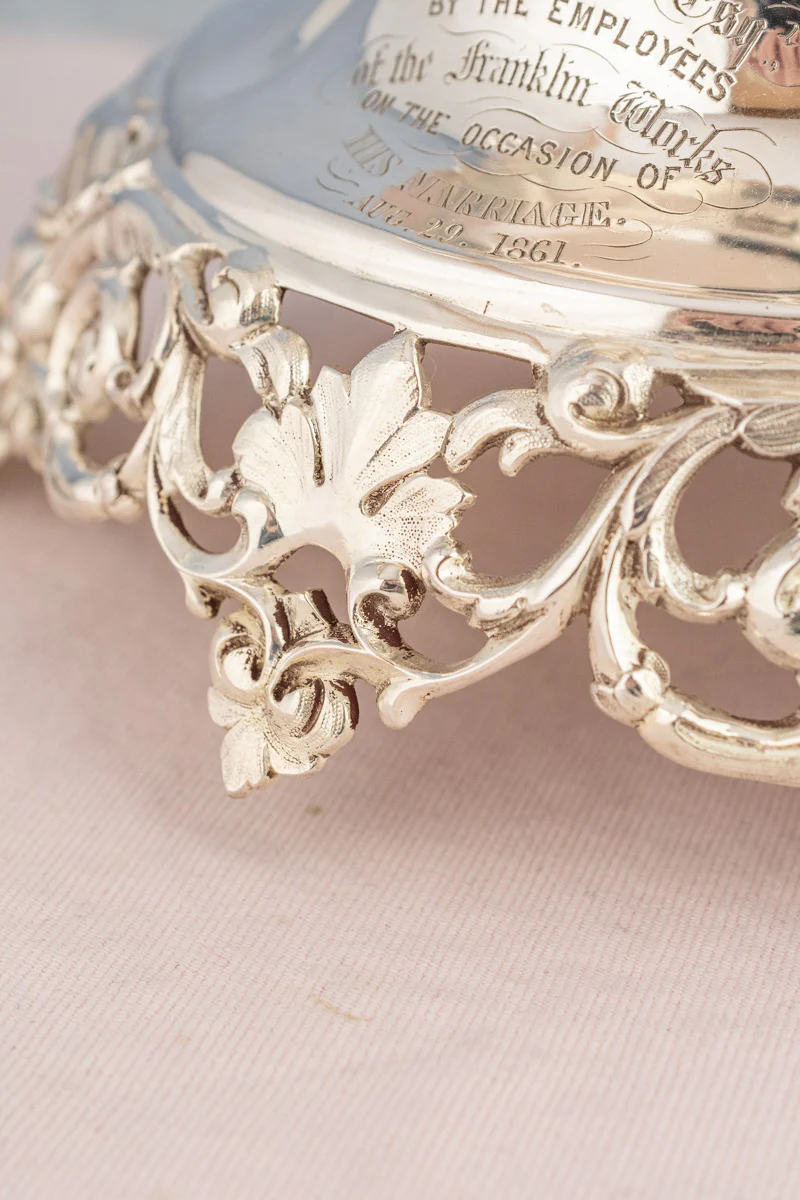 Antique English Silverplate Candelabra Épergne - Image 21