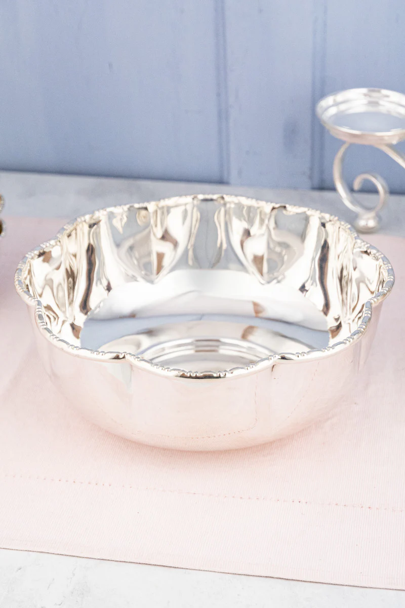 Antique Silverplate Centerpiece Epergne - Image 11
