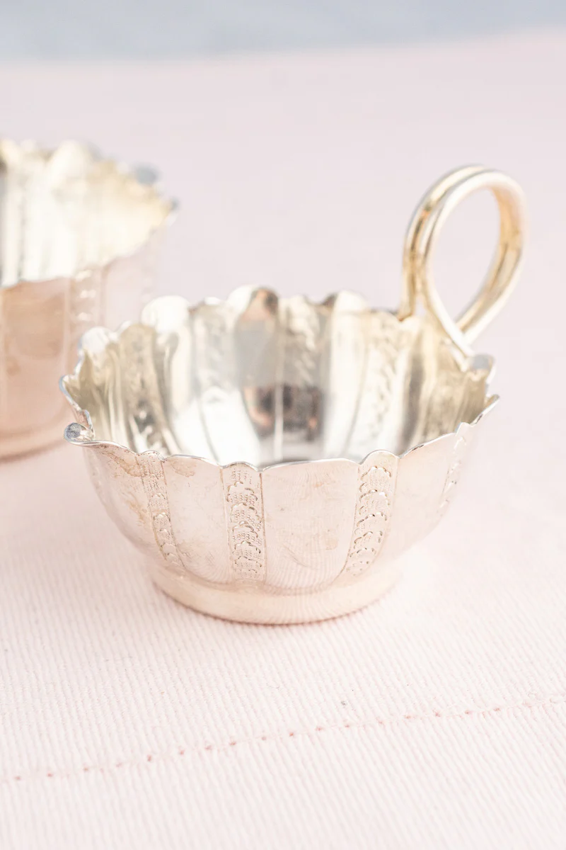 Antique English Silverplate Dessert Stand - Image 5