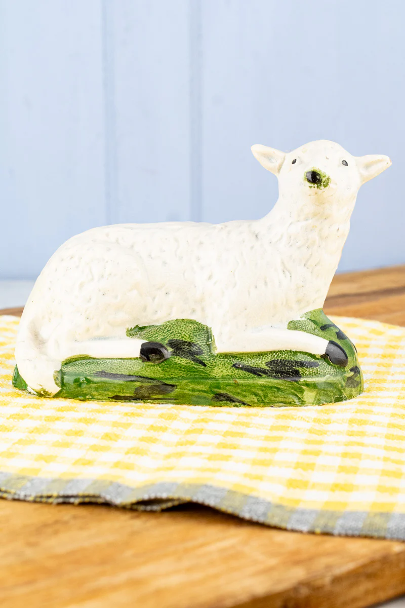 Antique Staffordshire Ewe Figural - Image 3