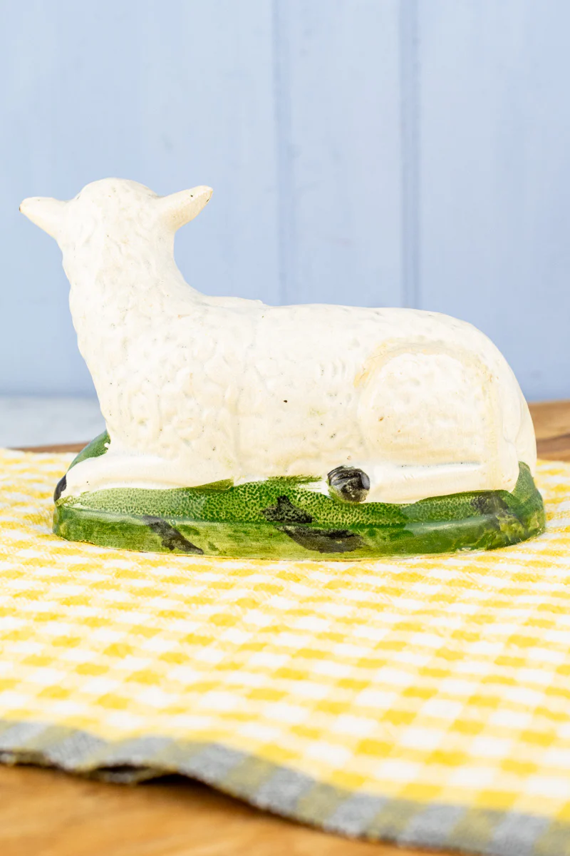 Antique Staffordshire Ewe Figural - Image 4