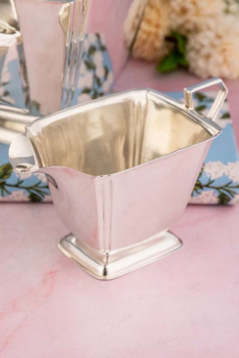 Art Deco Silverplate 4 Piece Tea & Coffee Service - Image 16