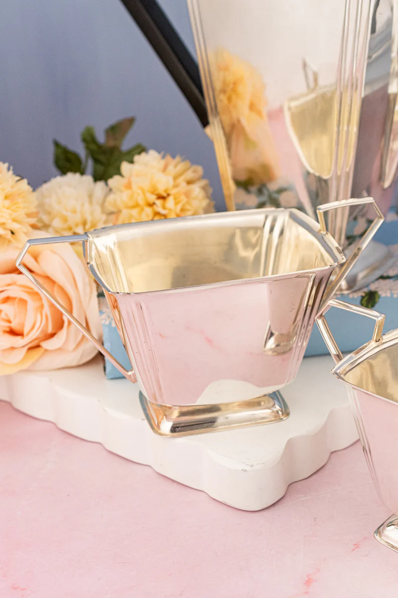 Art Deco Silverplate 4 Piece Tea & Coffee Service - Image 18