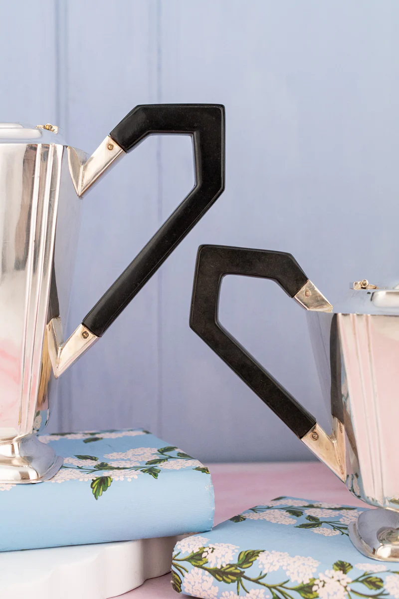 Art Deco Silverplate 4 Piece Tea & Coffee Service - Image 5