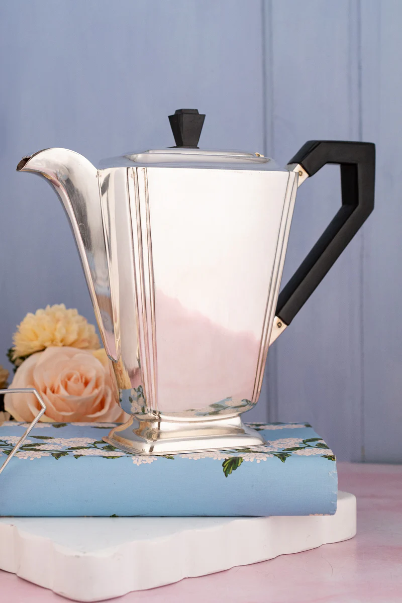 Art Deco Silverplate 4 Piece Tea & Coffee Service - Image 7