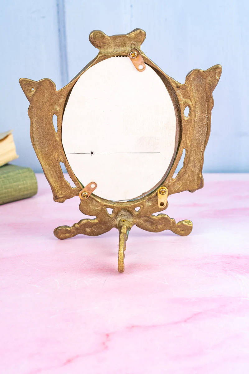 Art Nouveau Brass Picture Frame - Image 10