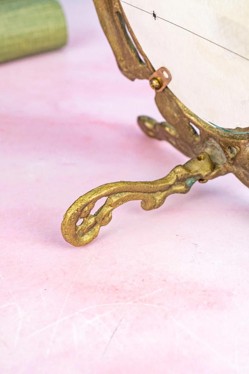 Art Nouveau Brass Picture Frame - Image 11