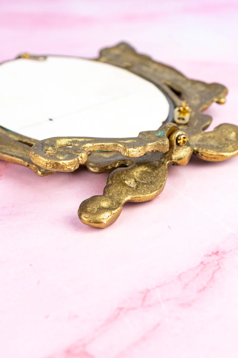 Art Nouveau Brass Picture Frame - Image 12