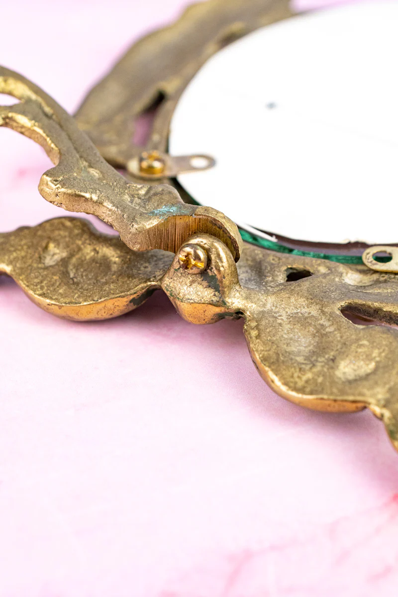 Art Nouveau Brass Picture Frame - Image 13