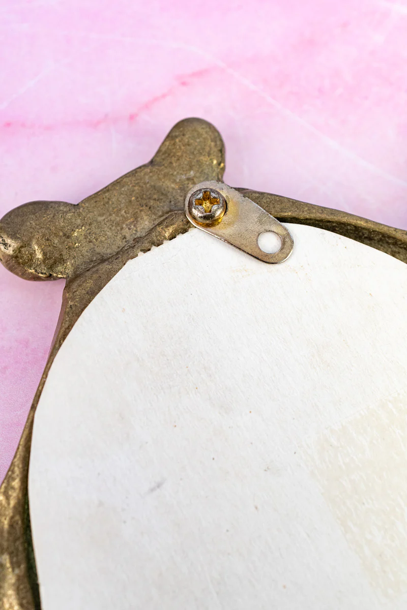 Art Nouveau Brass Picture Frame - Image 16