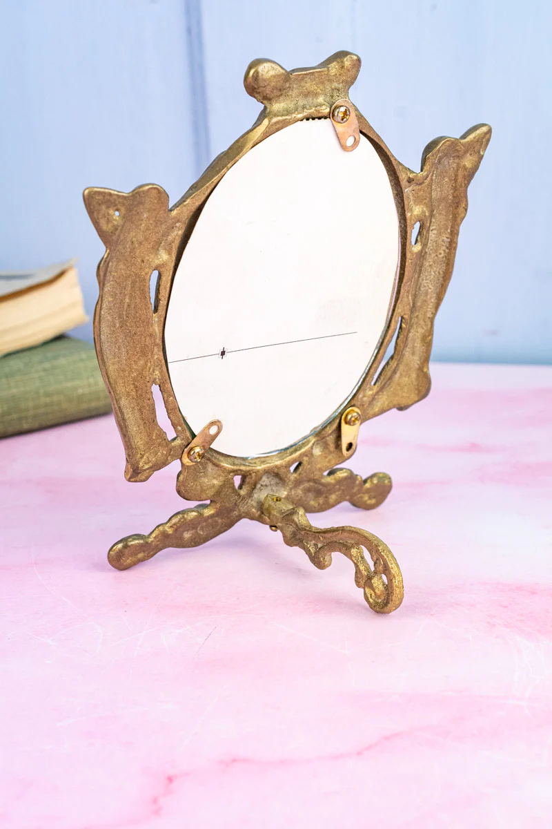 Art Nouveau Brass Picture Frame - Image 9