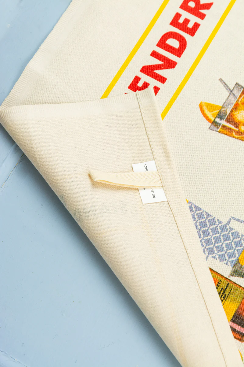 Bartender's Guide Tea Towel - Image 4