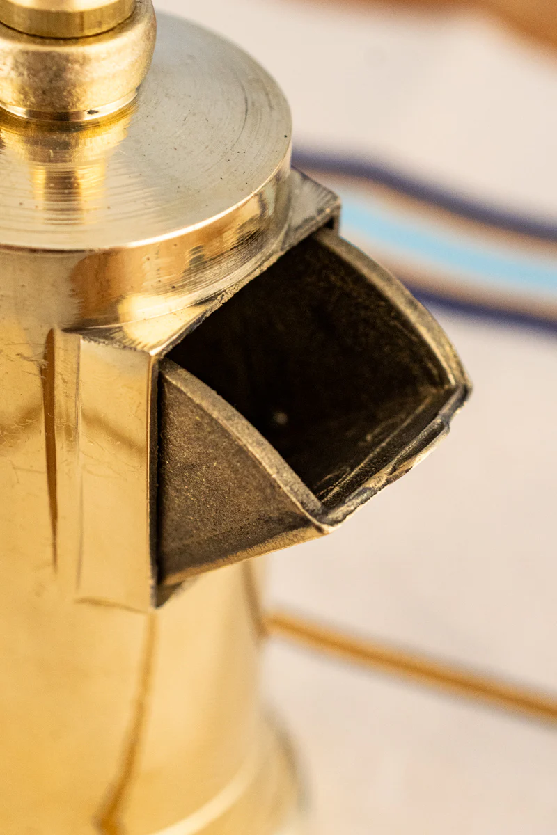 Chef's Mate Brass Pepper Mill - Image 10