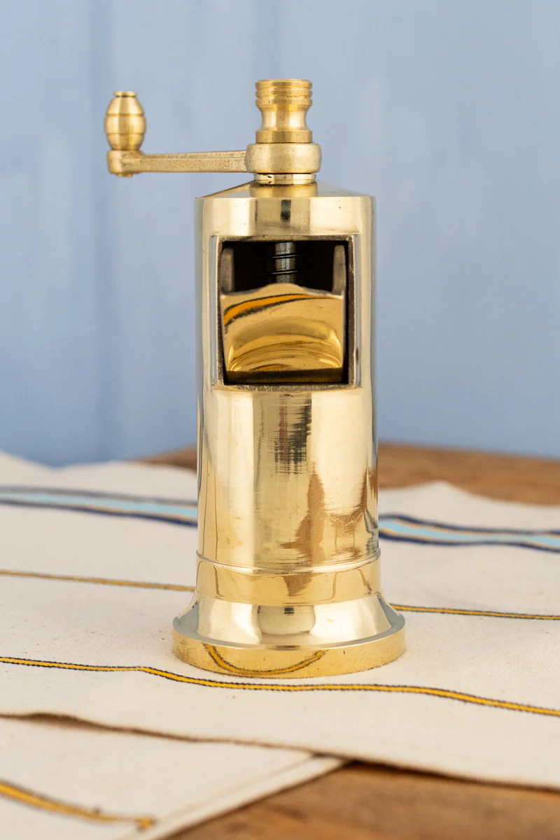 Chef's Mate Brass Pepper Mill - Image 5
