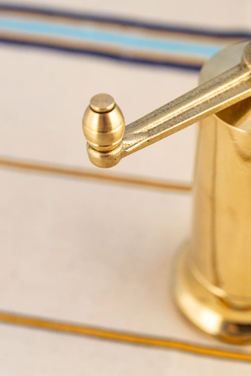 Chef's Mate Brass Pepper Mill - Image 8