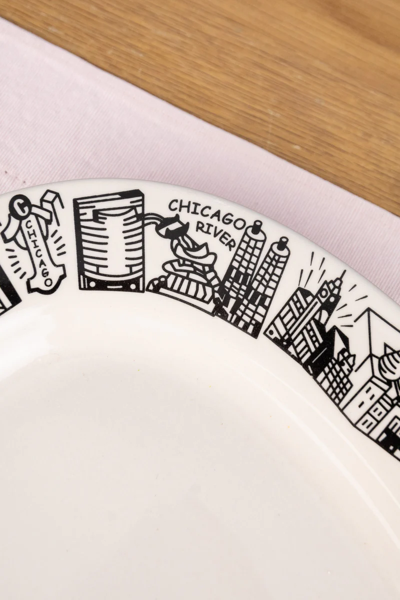 Chicago Skyline Platter - Image 4