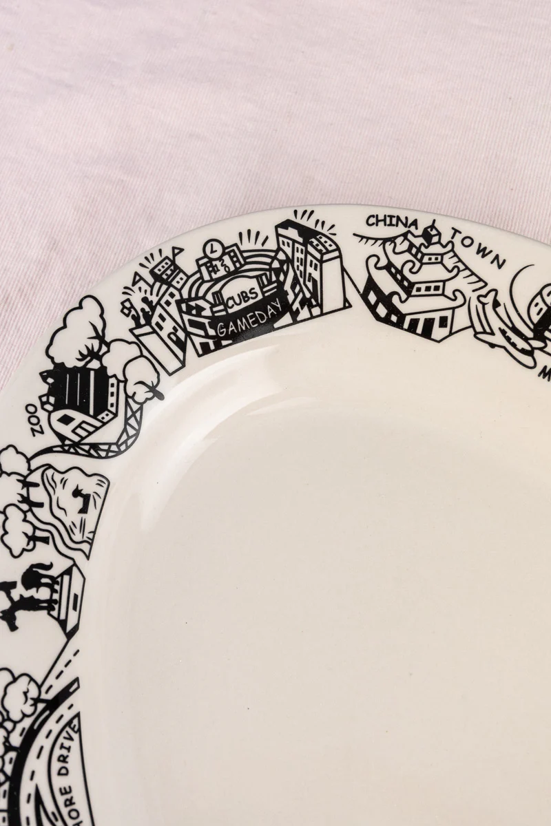 Chicago Skyline Platter - Image 5