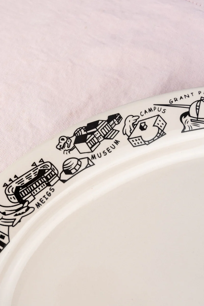 Chicago Skyline Platter - Image 6