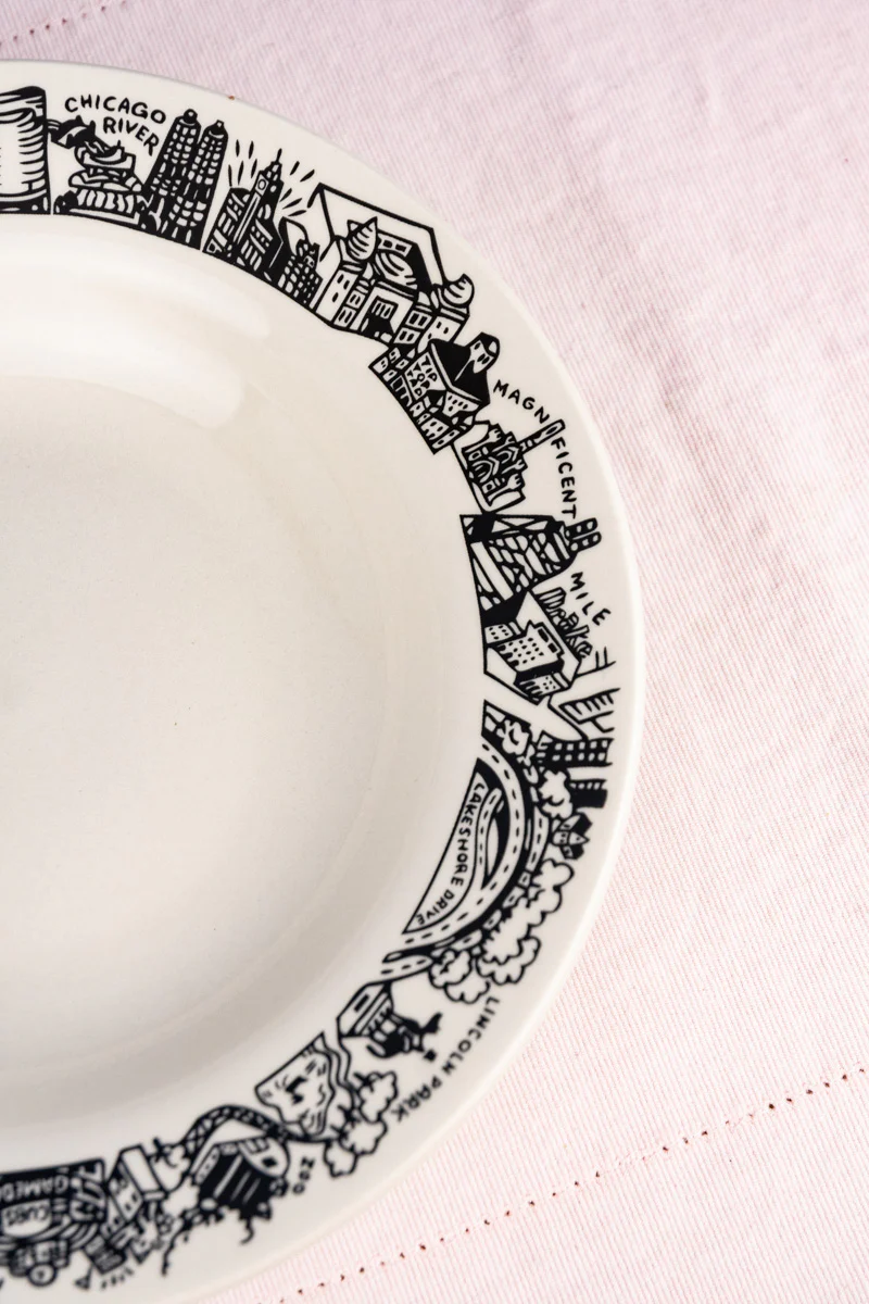 Chicago Skyline Soup Bowl - Image 4