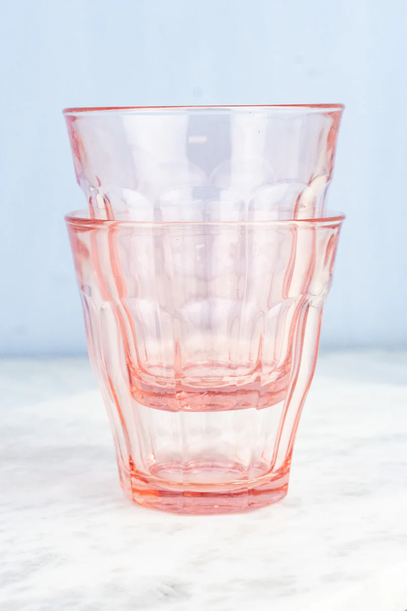 Duralex Pink Glasses - Set of 2 - Image 3