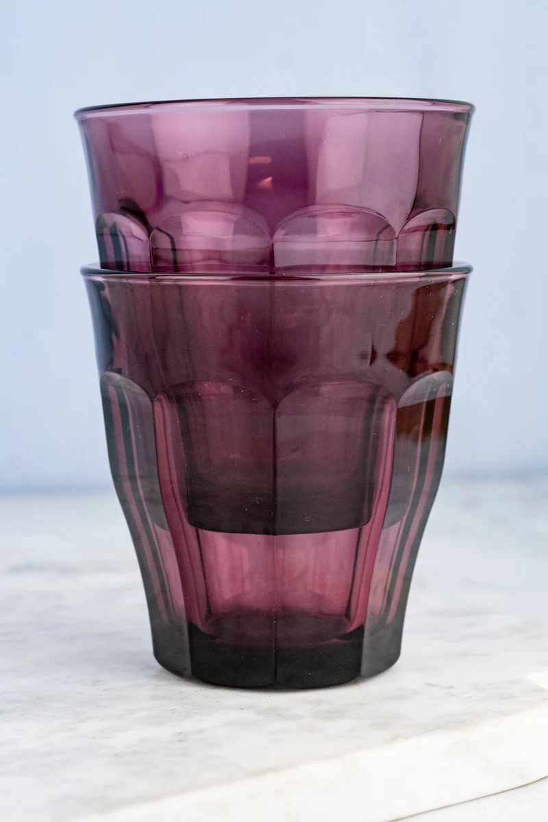 Duralex Purple Glasses - Set of 2 - Image 6