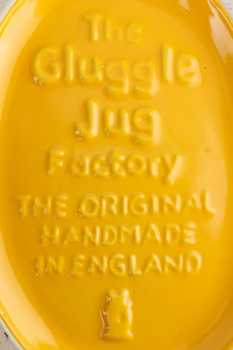English Ceramic Fish Gluggle Jug - Image 7