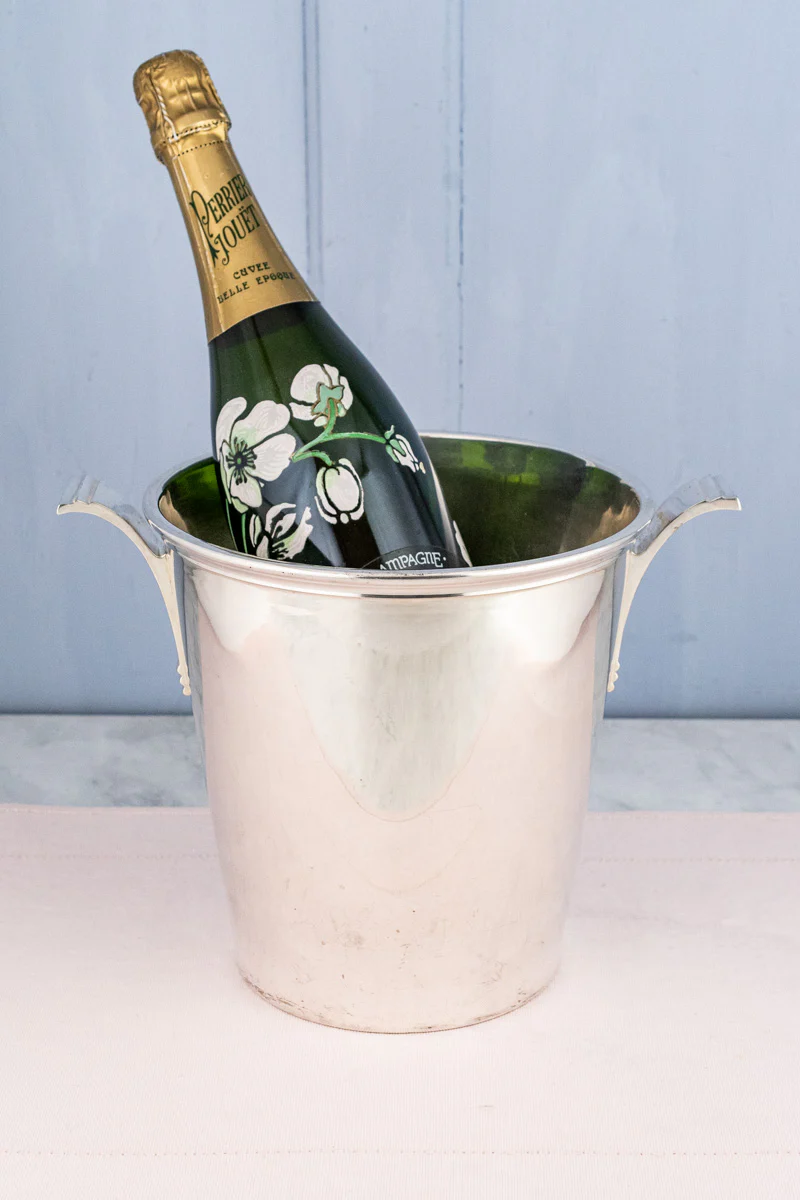 English Deco Silverplate Champagne Bucket - Image 3