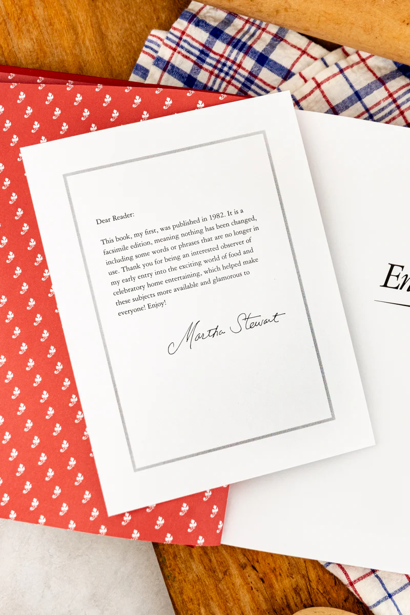 Entertaining by Martha Stewart Book - Image 3