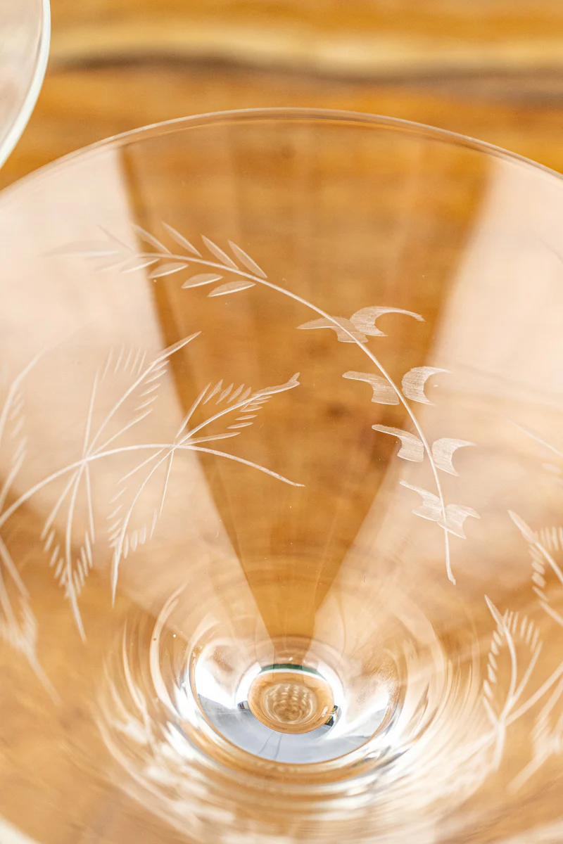 Fern Martini Glasses - Set of 2 - Image 10