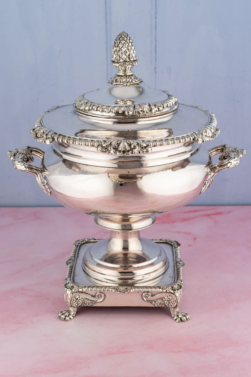 Antique Matthew Boulton Silverplate Urn - Image 17