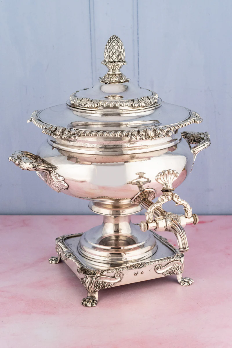 Antique Matthew Boulton Silverplate Urn - Image 2