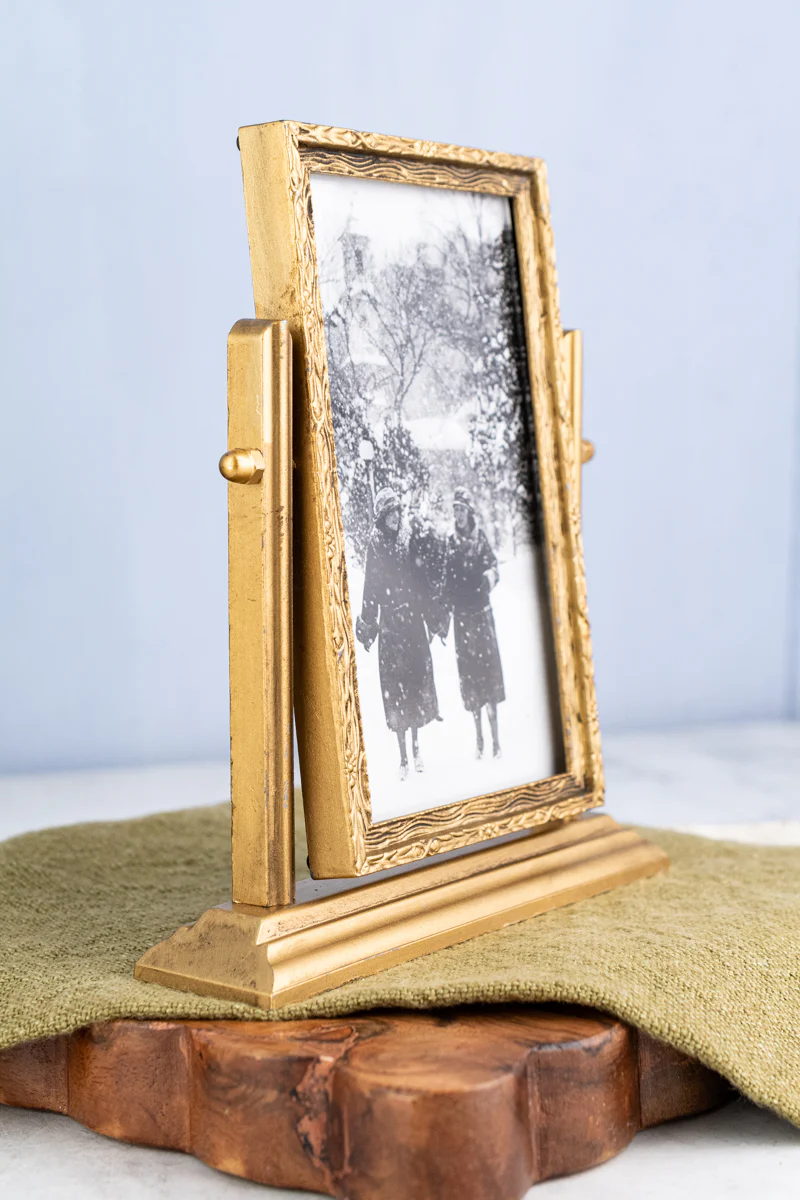 Gilt Metal Deco Frame - Image 4