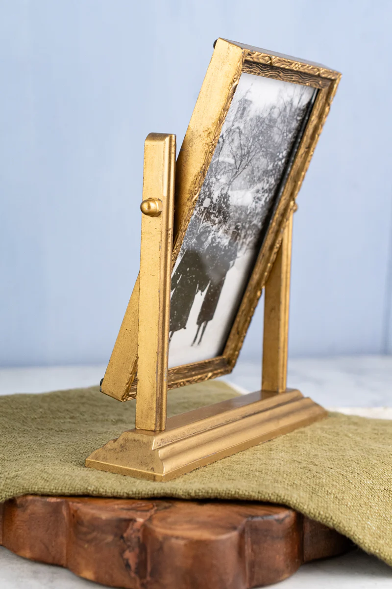 Gilt Metal Deco Frame - Image 5