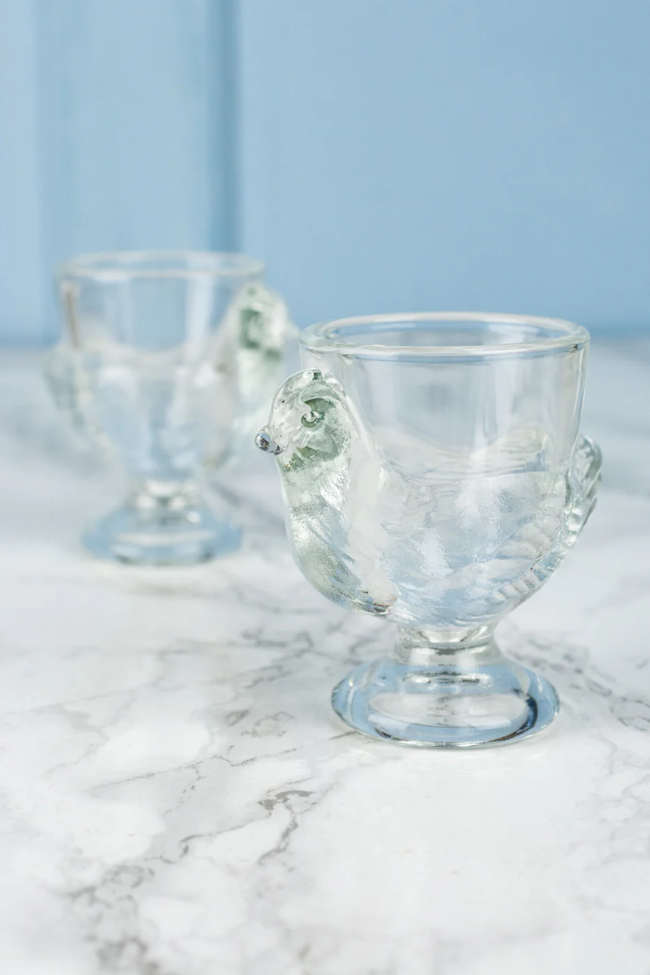 Glass Chick Egg Cup - Set of 2 - Image 2