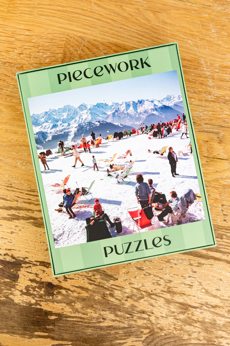 Verbier Vacation Piecework Puzzle - Image 3