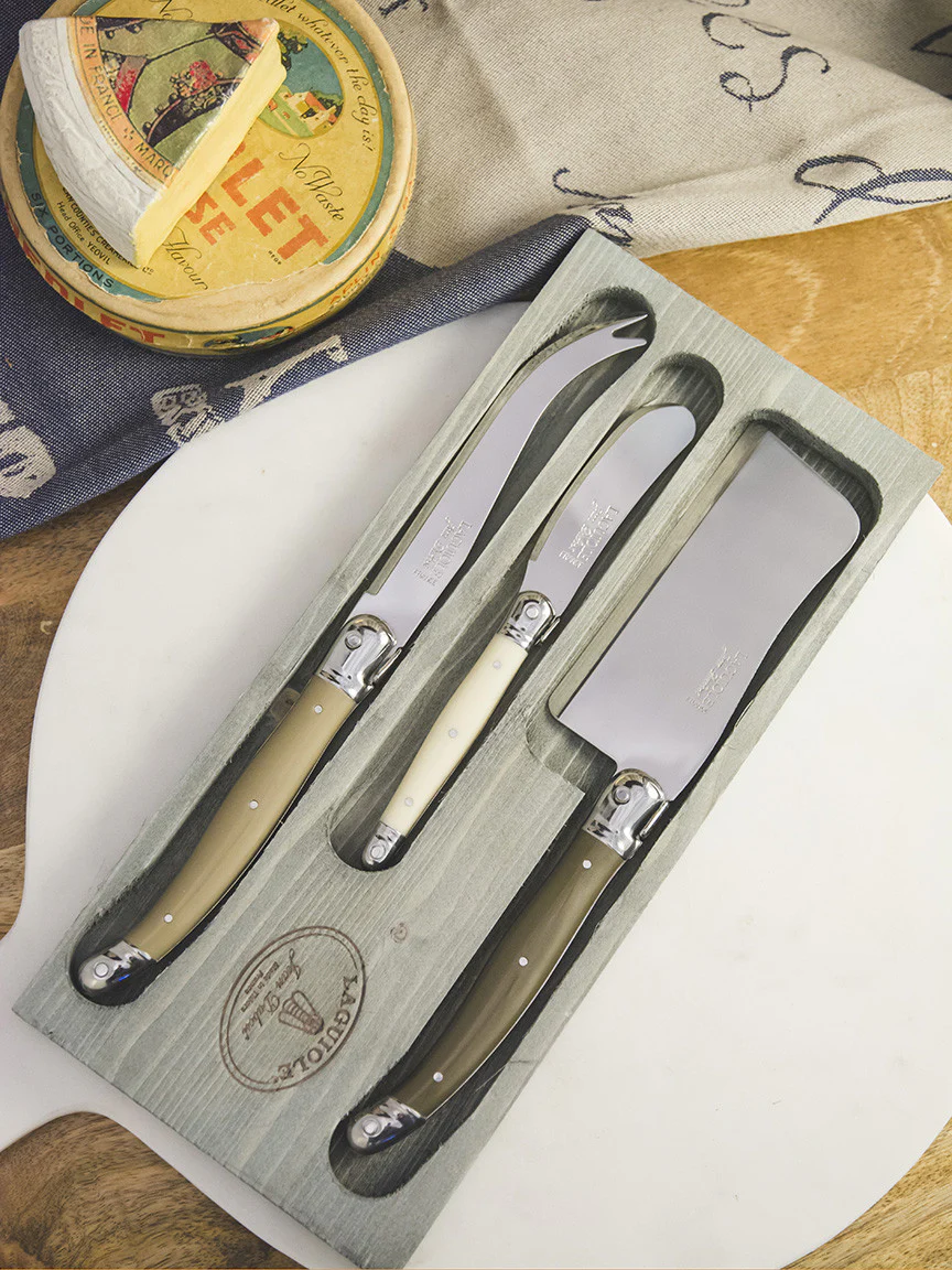 Laguiole 3-piece Cheese Knife Set - Image 4
