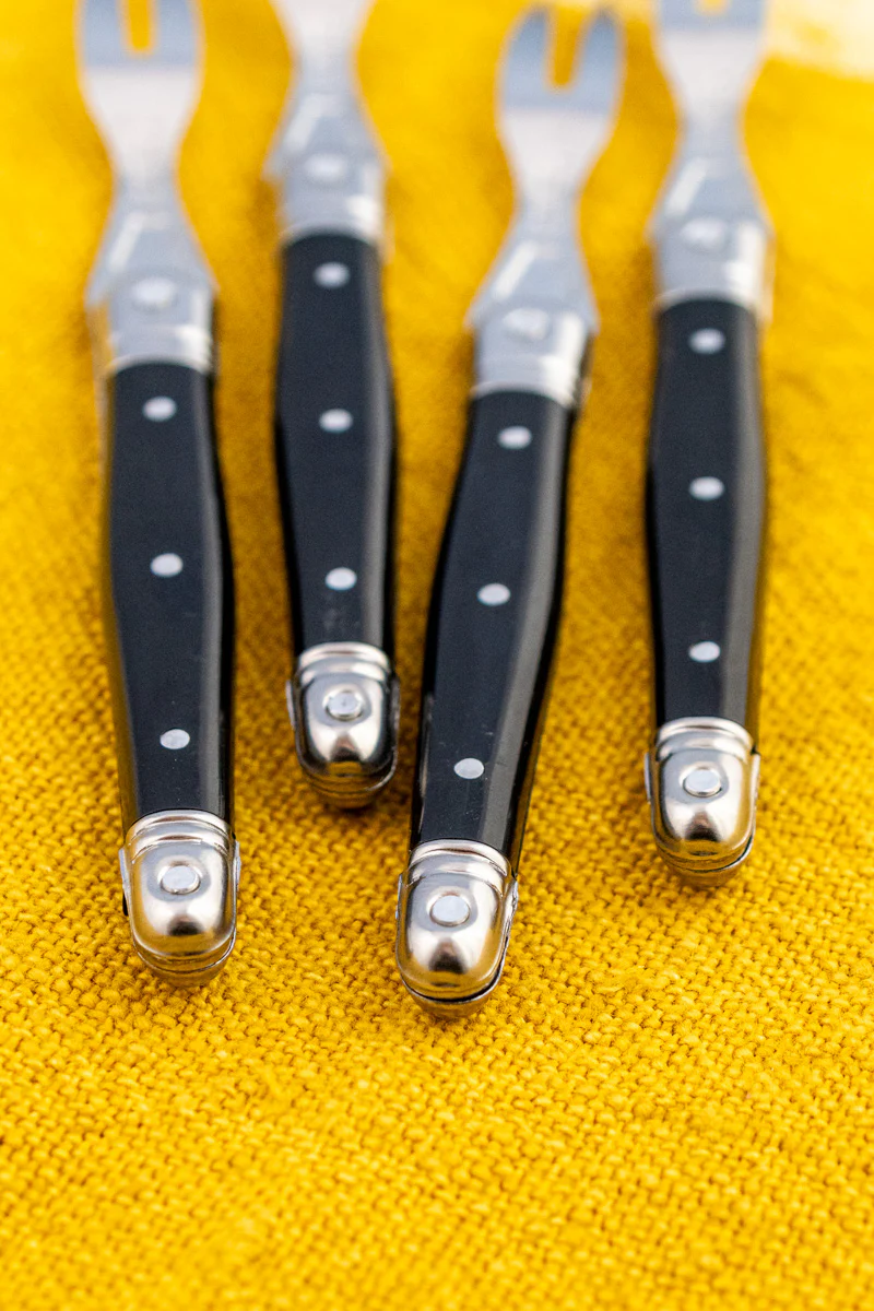 Laguiole Cocktail Forks - Set of 4 - Image 12