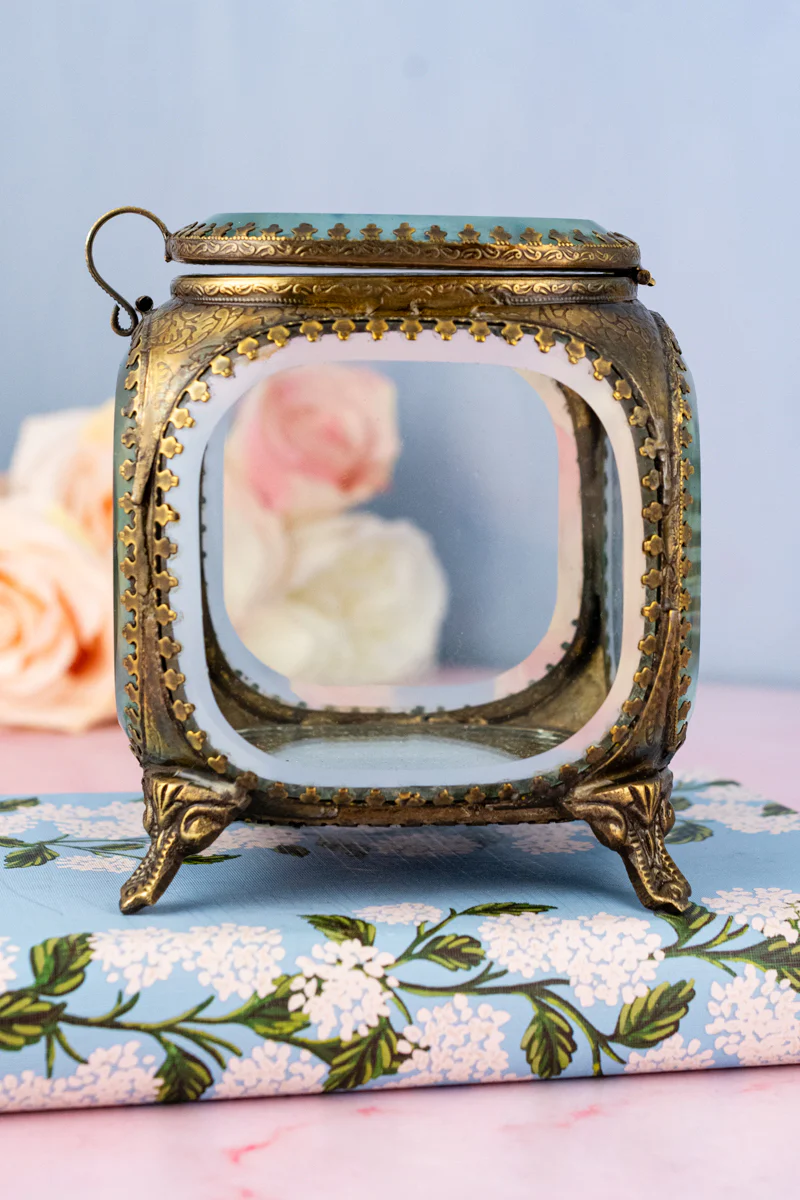 Beveled Glass Jewelry Box - Image 12