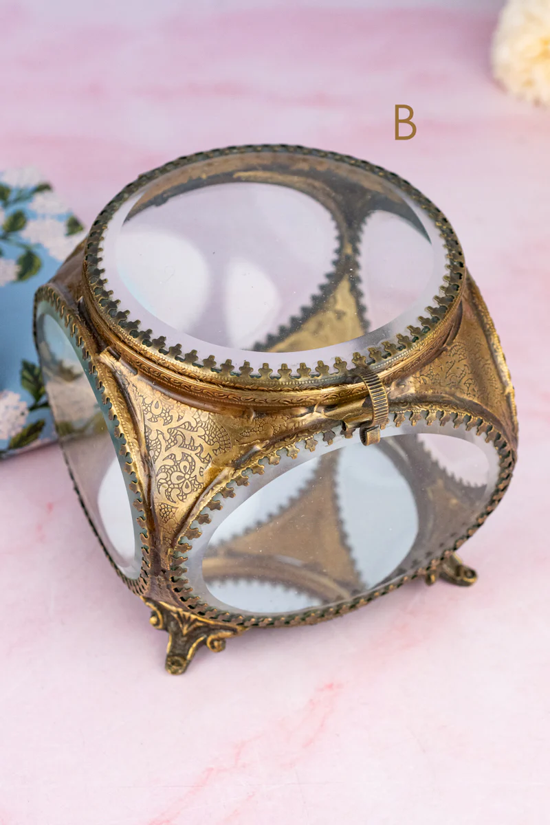 Beveled Glass Jewelry Box - Image 13