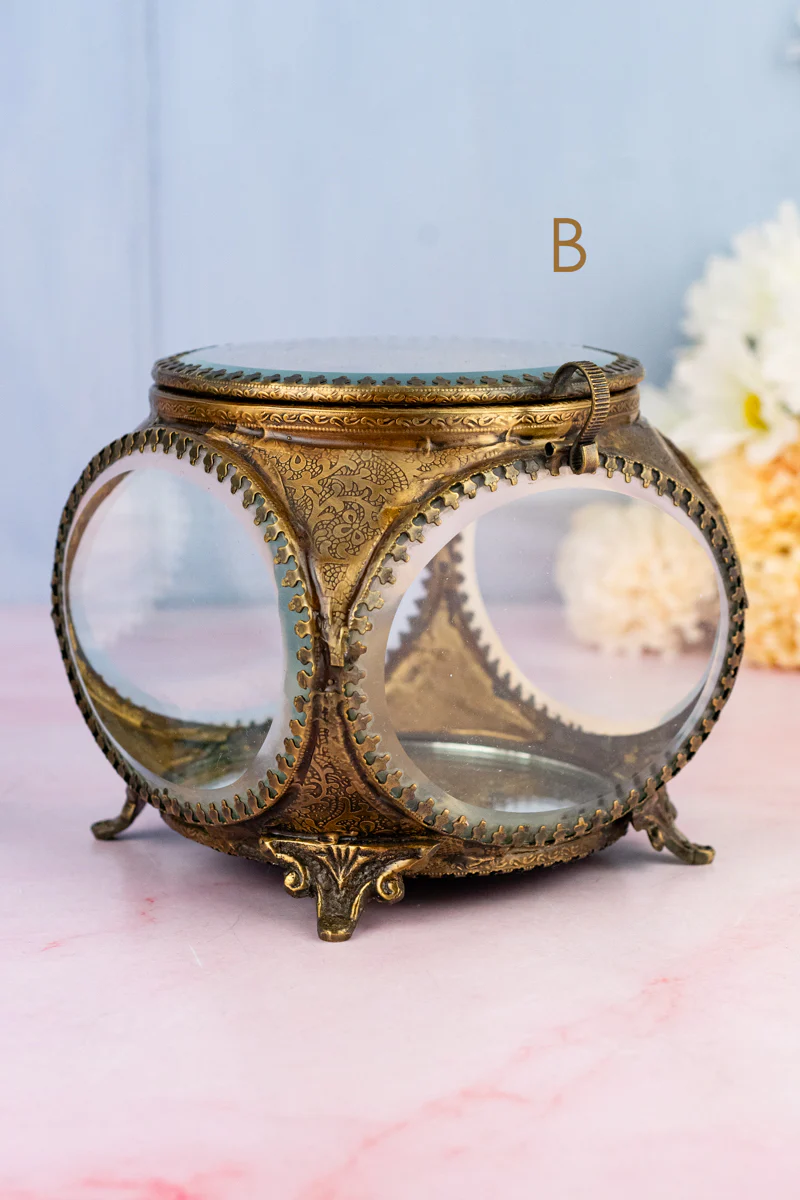 Beveled Glass Jewelry Box - Image 14
