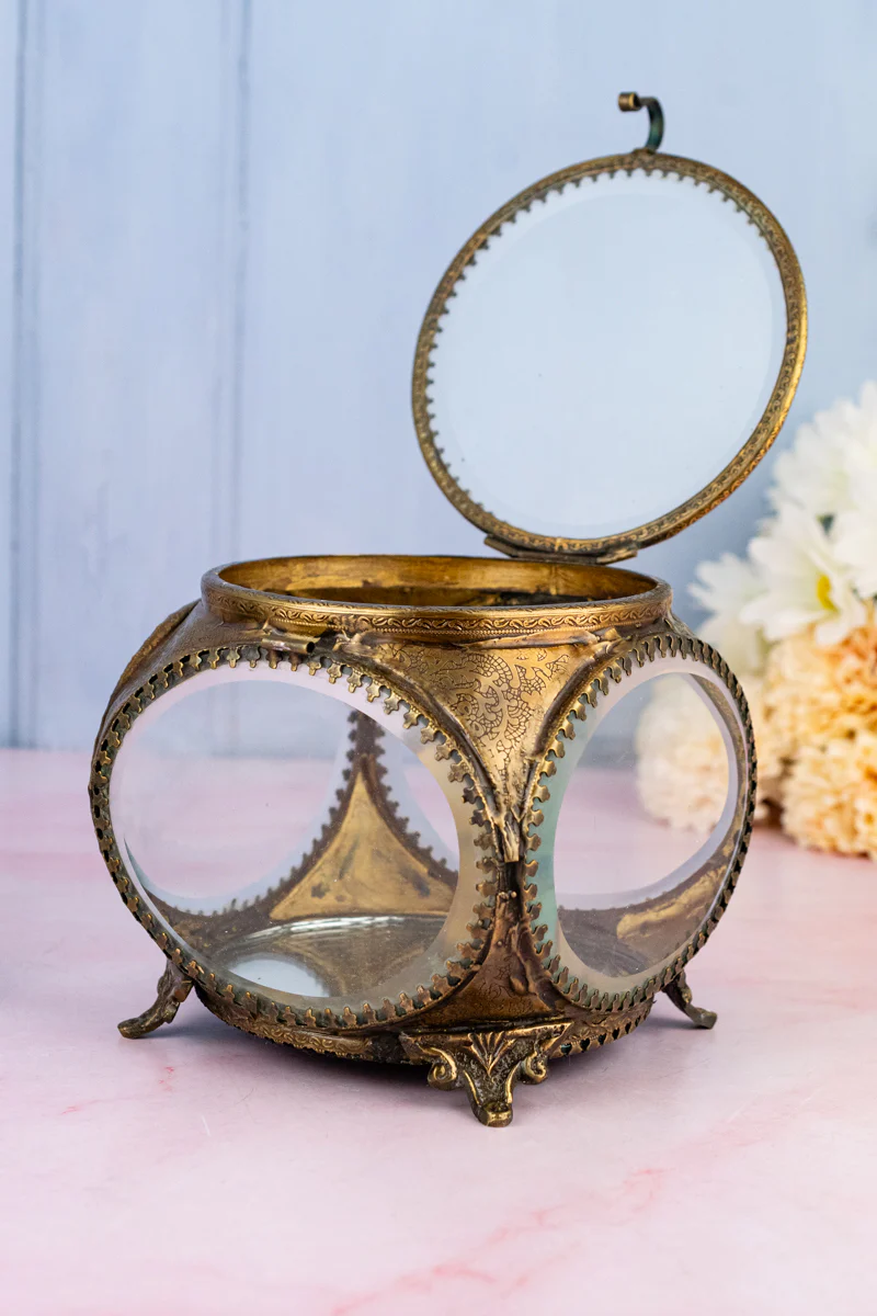 Beveled Glass Jewelry Box - Image 15