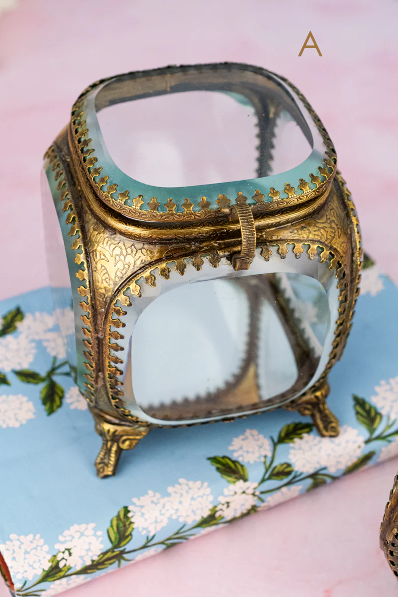 Beveled Glass Jewelry Box - Image 4