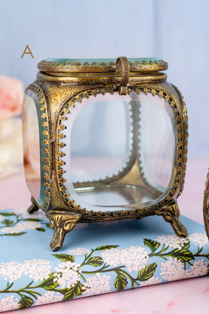 Beveled Glass Jewelry Box - Image 5